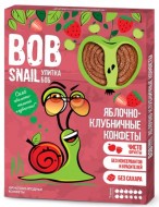 Натуральные конфеты без сахара «Яблоко-клубника»